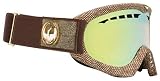 Dragon DXS 08 Snowboard Goggles - Tweed Frame / Gold Ion Lens