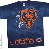 Chicago Bears Fade Tie Dye Adult T-Shirt