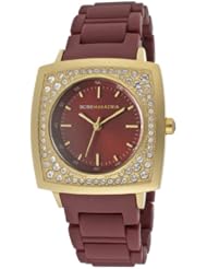 BCBG Bracelet Burgundy Dial Womens Watch #BCBG8280