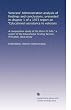 Veterans' Administration analysis of findings and conclusions, presented in chapter 1 of a 1973 report on "Educational assistance to veterans: A comparative study of the three GI bills," a report of the Educational Testing Service, Princeton, New Jersey