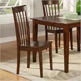 Standard Furniture 10484 Soho Dark Side Chair in Deep Brown