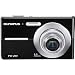 Olympus FE-20 - Digital camera - compact - 8.0 Mpix - optical zoom: 3 x - supported memory: xD, xD Type H, xD Type M, microSD - black