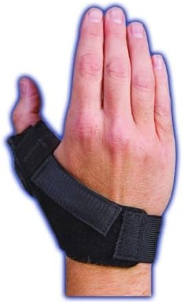223085 Protector Thumb Teepee Perforated Suede Universal 8" Black Part# 223085 by Medical Specialties Qty of 1 Unit