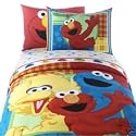 Elmo 3-Piece Sheet Set & Padded Duvet With Sham