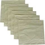 Set of 9 Baltic Flax Linen Homespun Napkins