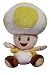 New Super Mario Bros. Wii 6 Inch Plush Yellow Toad