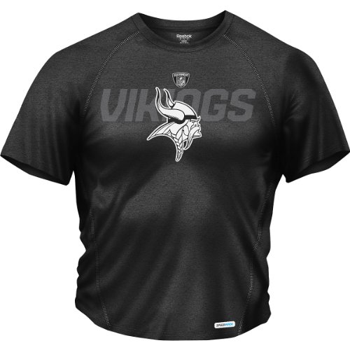 Reebok Minnesota Vikings Sideline Audible Heathered Speedwick Medium