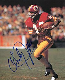 Charley Taylor Autographed / Signed Washington Redskins Football 6x9 Photo