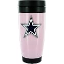 Dallas Cowboys Pink Travel Tumbler Coffee Mug