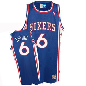 NBA Philadelphia 76Ers Julius Erving Swingman Jersey (Team, Large)