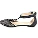 Forever Bella-54 Women's T-Strap Flats Buckle Closure Sandals
