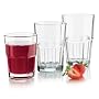 Libbey Glassware Crisa Boston 18-Piece Tumbler Set, Clear