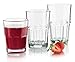 Libbey Glassware Crisa Boston 18-Piece Tumbler Set, Clear