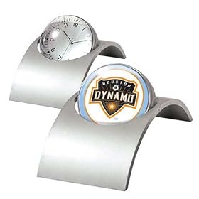 Click here to buy Houston Dynamo MLS Spinning Desk Clock.