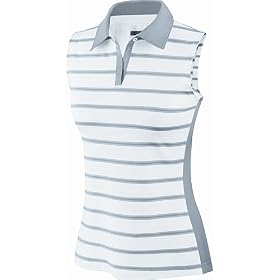 Buy adidas ClimaCool Sleeveless Jersey Stripe Polo