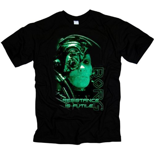 Star Trek Resistance Is Futile Borg T-Shirt