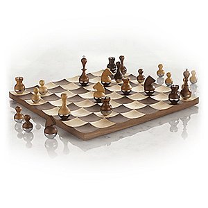 Wobble Chess Set By Umbra