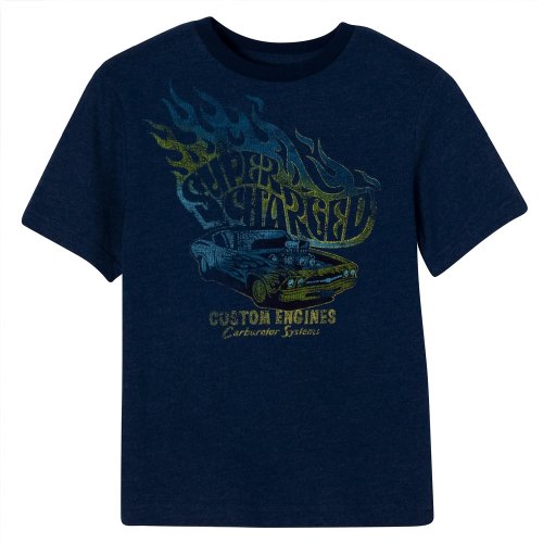 Mossimo Supply Co. Boy Blue BB SS Screen Tee 