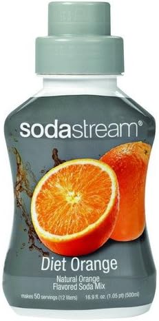 4/PACK SODASTREAM SODAMIX DIET ORG 16.9OZ