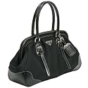 Prada BR3508 Doctor Tessuto Handbag - Black