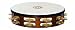 Meinl tambourine, headed wood, Brass jingles, 2 row