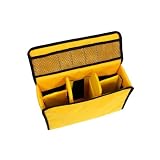 BBP DSLR Camera Insert, Make Your Own Camera Bag - Orange ~ BBP_BAGS