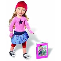Karito Kids Zoe From Nyc, USA World Collection Doll/Book Starter Set