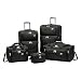 Samsonite 5 Piece Nested Luggage Set, Black