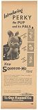 1946 Oak Rubber Ravenna Ohio Perky the Pup Toy Trade Print Ad