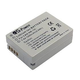 Canon NB-10L 1200mAh Replacement Battery and Charger For PowerShot SX40 HS By CS Power