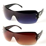 Review   / C Overshield Rimless Fashion Sunglass - 1314