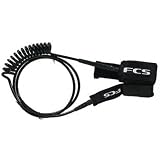 FCS SUP Regular Ankle Paddleboard Leash - Black