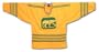 WHA Chicago Cougars Away Jersey (Gold) Size L