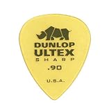 Dunlop ダンロップ ULTEX ピック×10枚セット （シャープ／0.90mm）