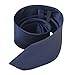 Classic Woven Men's Ties Neckties for Wedding Party Dress (Solid Navy Blue)