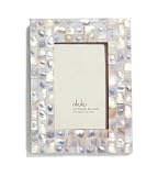 5x7 Nkuku Fair Trade Eco Friendly Gift / Product Mother of Pearl Photo Frame (7x5)
