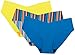 Balanced Tech Women's Invisible Laser Cut Bikini Panties 3 Pack - Assorted Colors