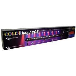 Brand New Chauvet Colorbrand RGB Dmx-512 LED Linear Wash Light System by 