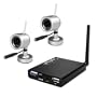 USB 2.0 water-proof Wireless Web Ready DVR Security System w/ 2 Pack Highigh Resolution Indoor/Outdoor Night Vision Surveillance Cameras