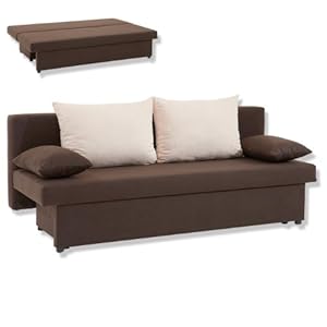 ROLLER Funktionssofa EMMA braun ROLLER Funktionssofa EMMA braun