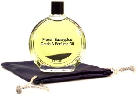 French Eucalyptus Perfume Oil - 1.7 oz in Premium Glass Bottle
