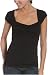 Kenneth Cole Women's Short-Sleeved Drape Front Top