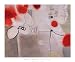Red Licorice PREMIUM GRADE Rolled CANVAS Art Print Marsha Boston 34x28