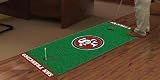 Exclusive By FANMATS NFL - San Francisco 49ers Golf Putting Green Mat