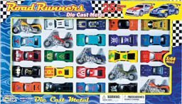 Childrens Toyshop  Toys : NEW 25PC ASSORTED METAL DIE CAST HOT RACING CARS AND MOTORCYCLES
