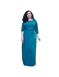 Sexy Polyester/Spandex 3/4 Sleeves Full Length Bandage Dress/Evening Dress/Party Dress 