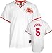Johnny Bench Majestic Cooperstown Throwback Cincinnati Reds Jersey