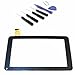 NIUTOP Front Touch Screen Digitizer Touch Panel Glass Replacement Repair Part for RCA Tablet 7 Inch Tablet Pc Model Rct6077w Rct6077w2 Rct6077w22 (TPT-070-179F) with Free Opening Fix DIY 7 Pc Tool Set