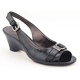 41z4by%2BFzQL. SL160  Circa Joan & David Madge Slingbacks Wedges Shoes Black