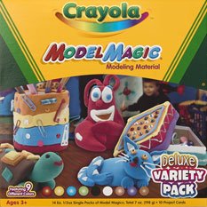 Childrens Toyshop  Toys : Crayola Model Magic Deluxe Variety Pack